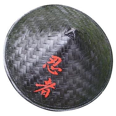 Imagem de Chapéu Ninja Chapéu de Arroz Asiático Sombreros para Hombres Samurai Chapéu de Verão Chapéu de Agricultor Chapéu de Pesca de Jardim Chapéus Pretos para Homens Chapéu Masculino Chapéus Cônicos Asiático