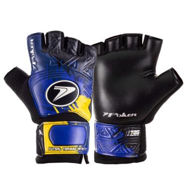 Imagem de Luva de Goleiro Futsal Training Infinity 01131 - Poker, Mr, Pt, Am, 9