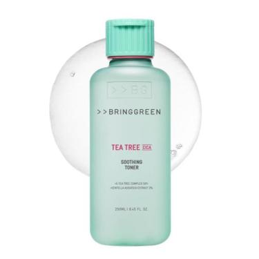 Imagem de Tônico BRING GREEN Tea Tree CICA Soothing 250ml para cuidados com a pe