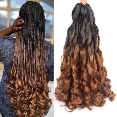 Imagem de Braiding Hair Lianzi French Curly de 22 polegadas, 8 pacotes para Box 