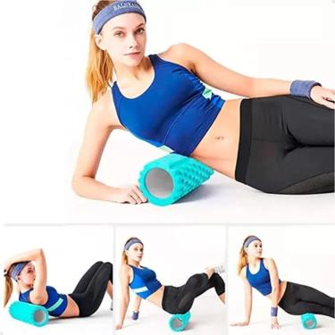 Imagem de 10X Rolo De Massagem Foam Roller Para Liberação Miofascial