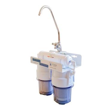 Imagem de Filtro 3 Estágios 5" com Torneira Consumo Ionizador Alcalinizante - Fd