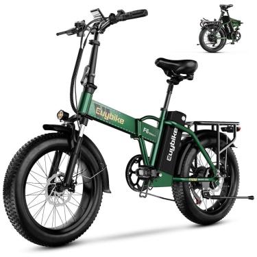 Imagem de Bicicleta Elétrica Dobrável bluebiko F6B com Motor Brushless 750W (Pico 1000W), Bateria Removível 48V 20Ah, Freios a Disco Duplos e Sistema