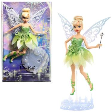 Imagem de Boneca Coleção Tinker Bell Disney com Asas para Comemorar os 100 Anos de Maravilhas da Disney, Mattel