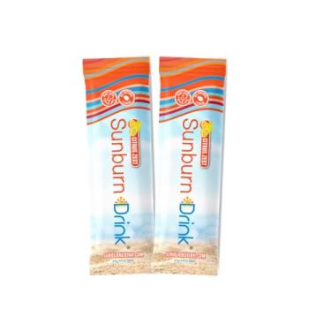 Imagem de Sunburn Drink - Pacote duplo - Cuidados com a pele pós-sol - auxilia na pele saudável de dentro para fora - promove hidratação - Suporte para danos causados pelo sol - Mistura com água - Tamanho de