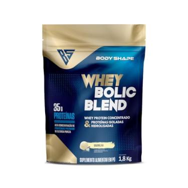 Imagem de Whey Protein Bolic 1.8kg Concentrado Isolado e Hidrolisado 35g de Proteínas Body Shape (Baunilha)