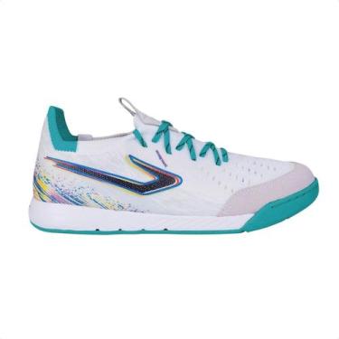 Imagem de Chuteira Indoor Masculina Topper Dominator Fuse Ii Branca, Branco, 41