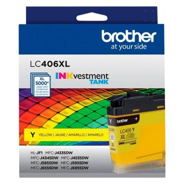 Imagem de Cartucho Brother LC406XLYS amarelo 5000 páginas