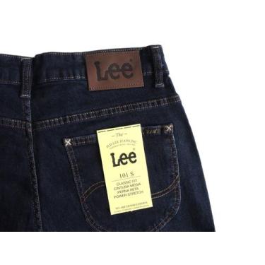 Imagem de Calça Jeans Lee 101-s Elastano Cintura Media Masculina , 42, 1538