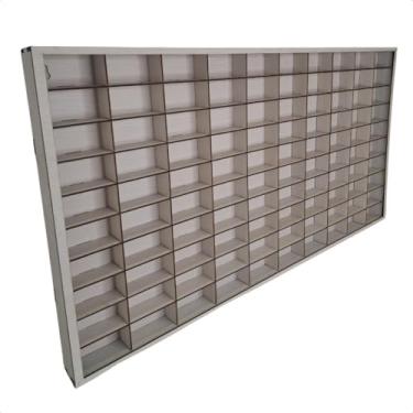 Imagem de Expositor e Organizador para 100 Carrinhos, Estante Porta Carros Resistente