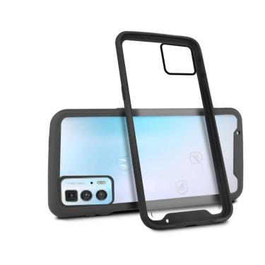Imagem de Capa Stronger Preta para Motorola Moto Edge 20 pro - Gshield
