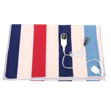 Imagem de Luocute Cobertor Aquecido para Carro, Cobertor Aquecido Portátil para Viagens Com 3 Tempos 9 Configurações Aquecimento Elétrico Portátil para Automóvel Lance Inverno SUV RV Suprimentos