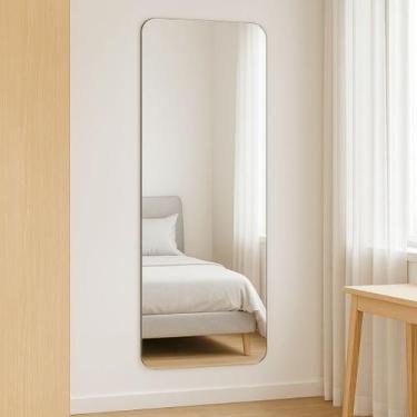 Imagem de Espelho Retangular 110x50cm Parede Banheiro Quarto Sala Hall Design Mo