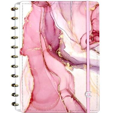 Imagem de Caderno Inteligente 80f Grande Marmore Agatha