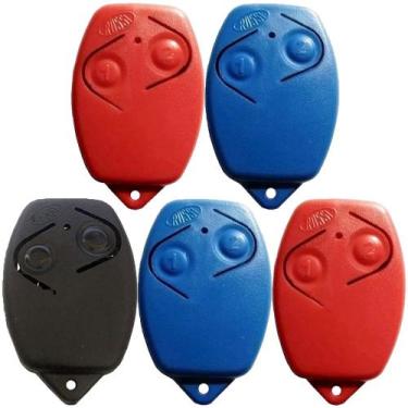 Imagem de 5 Controle Remoto Portão Eletronico 2 Canais Original Rossi 433mhz