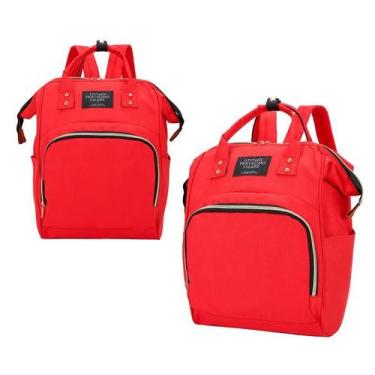 Imagem de Mochila Mala Bolsa Maternidade Multiuso Multifuncional Mamadeira - Mun