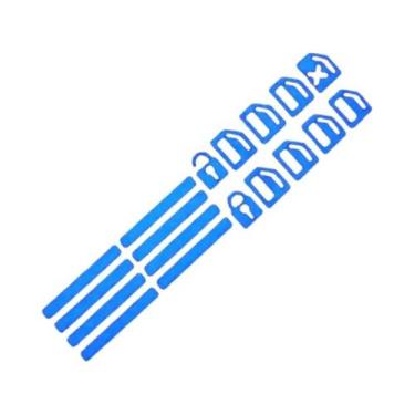 Imagem de Adesivos Luminosos Para Botões De Levantamento De Janela De Carro Em 3