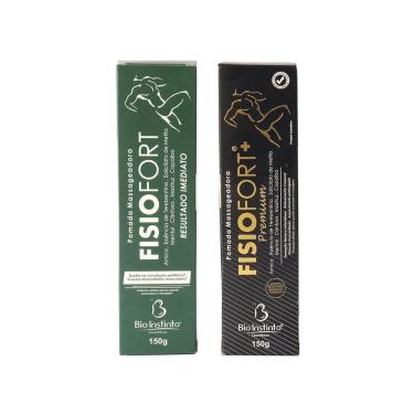 Imagem de Kit 1 Pomada Fisiofort Premium + E 1 Pomada Fisiofort