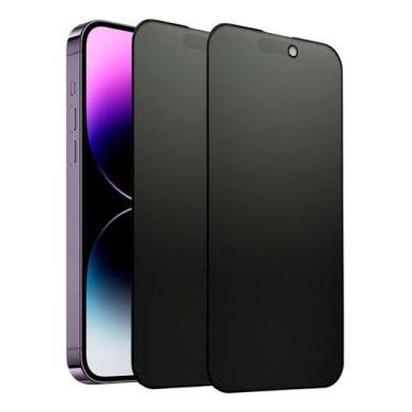Imagem de Kit 2 Peliculas Cerâmica Privacidade Fosca Para iPhone 7 A 16 - NoBran