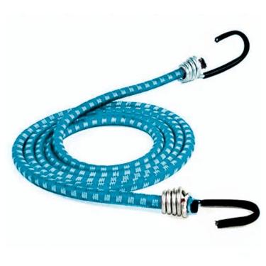 Imagem de Extensor Corda Elástica Azul Bagageiro Moto 1 Metro