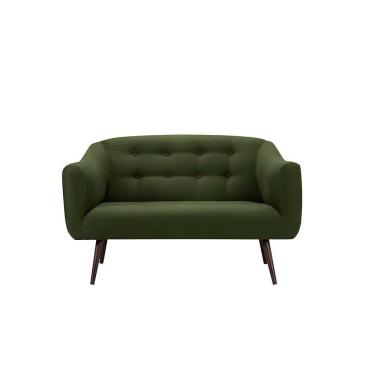 Imagem de Sofá Retrô Noruega 2 Lugares - Verde Musgo