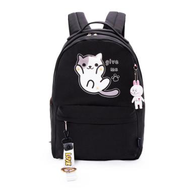 Imagem de Mochila Juvenil Escolar Feminina C/ Chaveiro Original-Unissex