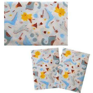 Imagem de Lençol de Berço Americano Elástico Fronhas Conjunto 100 Algodão para o