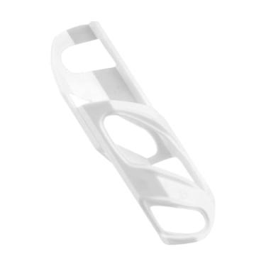 Imagem de UGPLM Cabo para raquete de badminton, substituição para mão direita, aprimora o treinamento de habilidades no badminton, Branco