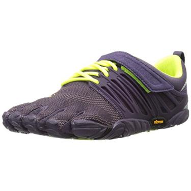 Imagem de Tênis feminino Vibram V-Train Cross-Trainer, Nightshade/Safety Yellow, 9