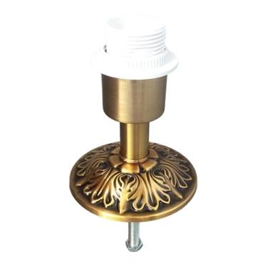 Imagem de Bothyi Suporte de mesa para luminária com base fixa, acessório de iluminação criativo e fácil de instalar, feito com peça de garrafa de cerâmica, Style a