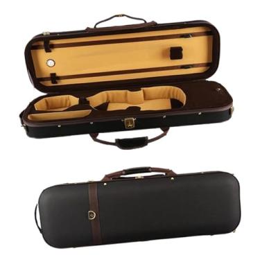 Imagem de Estojo De Violino Oblongo, Tecido Triangular, Acústico, 4/4 3/4 1/2 1/4 1/8, Cinto, Acessórios Para Violino Estojo para instrumento de violino(4/4)