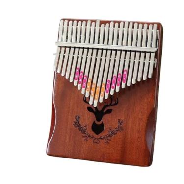 Imagem de Piano de polegar 21 notas Kalimba dedo piano presente instrumento musical para iniciantes kalimba profissional