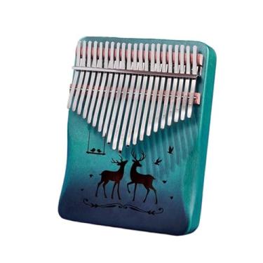 Imagem de Piano de polegar instrumento de piano de dedo kalimba de 21 notas kalimba profissional