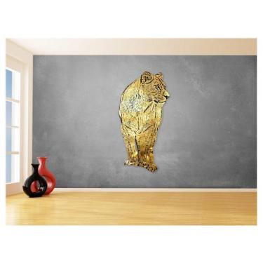 Imagem de Papel De Parede Animais Pop Art Leoa Colorido 3,5M Pxa460 - Você Decor