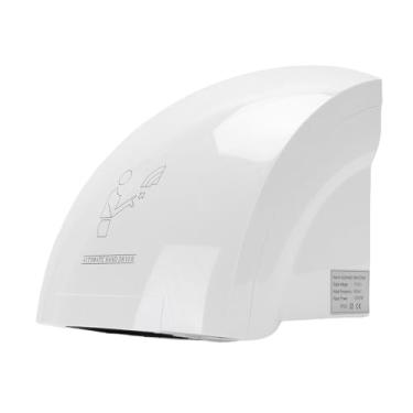 Imagem de TOPINCN Secador de Mãos Comercial, Secador de Mãos Elétrico Com Sensor Automático e Design de Detecção Inteligente, Limpador de Ar Compacto para Banheiro de Shopping de Escritórios (Plugue UE 220V)