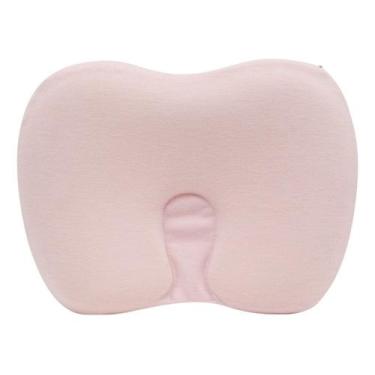 Imagem de Travesseiro anatomico viscoelástico - buba - bebê, Rosa