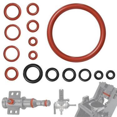 Imagem de Kit De 15 Anéis De Vedação De Silicone Para Máquina De Café Saeco Gagg