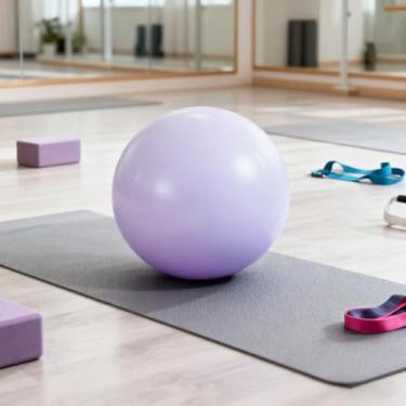 Imagem de Pequena bola de Pilates Fitness, à prova de explosão, mini bola de ioga antiderrapante para fitness, alongamento e fortalecimento do núcleo