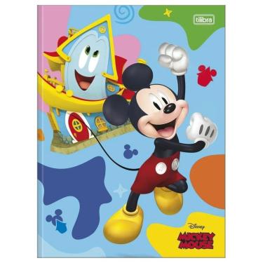 Imagem de Caderno Brochura Capa Dura Universitário Mickey 80 Folhas Estampa 7