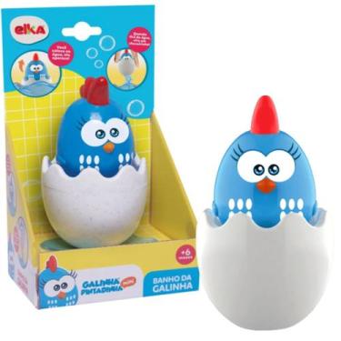 Imagem de Brinquedo Banho Chuveiro Banheira Galinha Pintadinha Agua 1302 Elka