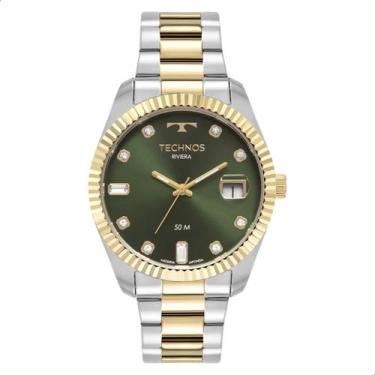 Imagem de Relógio Technos Masculino Classic Riviera Bicolor 2415DV/1V