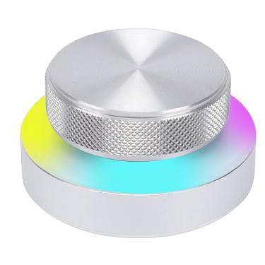 Imagem de Luocute Botão de Controle Personalizado, Eixo Giratório de Luz RGB 360° Com Conexão BT5.0 2.4G USB C para OS X IOS HarmonyOS, Alto-falantes de Computador