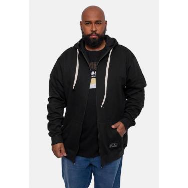 Imagem de Moletom HD Canguru Aberto Plus Size Masculino-Masculino