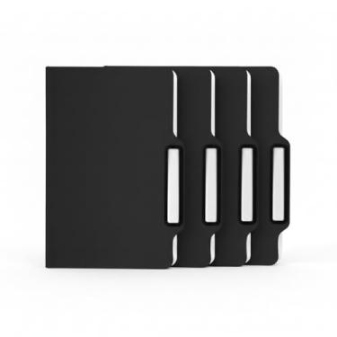 Imagem de Caderno de Anotações com Suporte para Caneta, Capa Dura em PU, 80 Folhas Não Pautadas, Cor Preta, com Lápis Infinito de Ponta Dupla, 21,3x15,8x1,5cm (5, Preto)