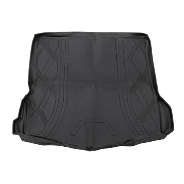 Imagem de ACROPIX Forro de carga de rosto plano, tapete traseiro para porta-malas, bagagem, bagagem, bandeja, padrão diamante para Ford Focus Hatchback 2012-2017, antiderrapante