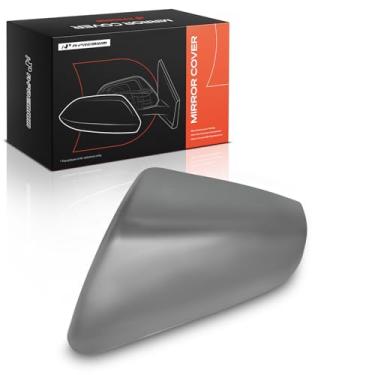 Imagem de A-Premium Tampa do espelho retrovisor do lado do motorista - compatível com Chevrolet Equinox e GMC Terrain, 2018-2024 - prata polida