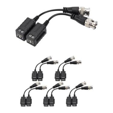 Imagem de Kit 6 Baluns Passivo Multi HD Para Câmeras 4K Ultra HD VB 501 P Intelb