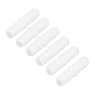 Imagem de Estink Conector de Mangueira Com Espigão de Plástico, Conector de Mangueira Em Material PE Com Superfície Lisa e Parede Interna, para Conexão de de Tubo de Bomba de Silicone Em (14-14mm direto)