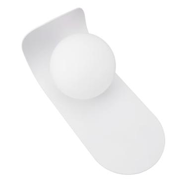 Imagem de Acouto Abajur de Parede LED de Vidro Moderno - Luminária Elegante Montada na Parede para Quarto, Sala de Estar ou Qualquer Espaço Interno - Iluminação Suave e Sem Brilho, Com Eficiência Energética,