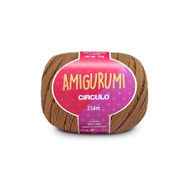 Imagem de Linha Fio Amigurumi Círculo 125g 254m 100 Algodão Mercerizado Crochê Tricô Artesanato Colorido (7148 - CRAFT)